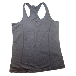 Old Navy Active Gray Medium Workout Top Racer Back